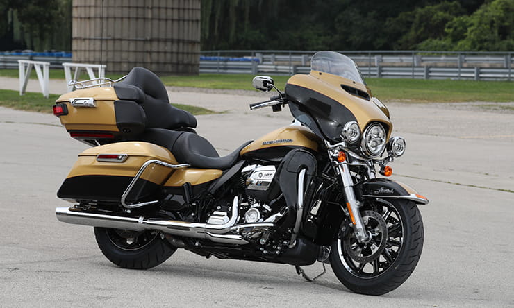 Harley-Davidson Ultra Limited with the new liquid-cooled 107 engine